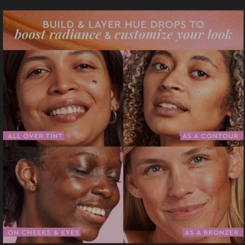 Glow Recipe Watermelon Glow Niacinamide Hue Drops Sun Glow NIB 1.35 Oz - Picture 12 of 12